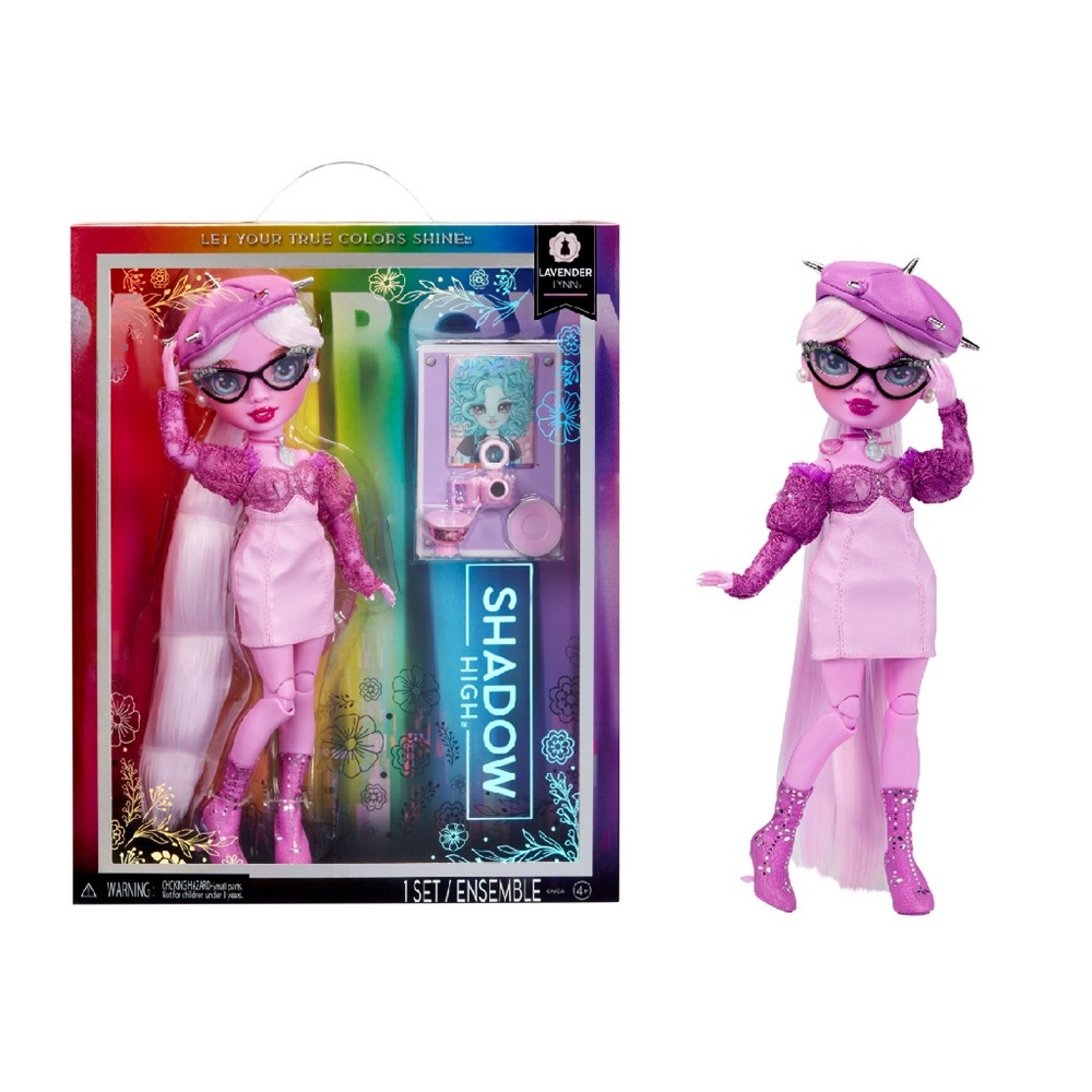 Rainbow High Shadow High Lavender Purple Fashion Doll,